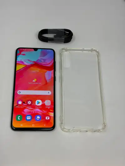 Samsung Galaxy A70 128GB Unlocked Good, View more