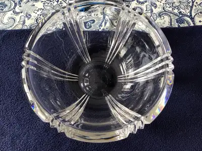 Iarge Crystal Fruit Bowl,unique design, View more
