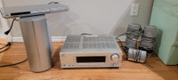 JVC surround sound receiver,  speakers and DVD player