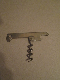 NIFTY bottle opener and corkscrew