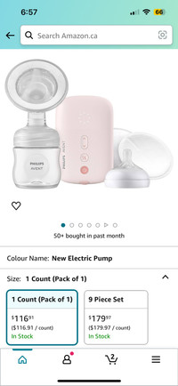 Philips avent electric breast pump