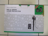 Classic Multi Function Red & Green Laser Projector upto 3000sqft