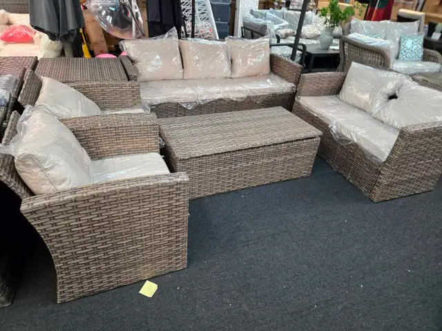 6 Pieces Patio Sofa Set62864361254785123