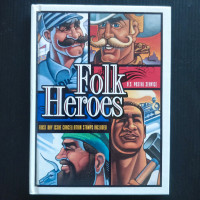 1996 US Postal Service Folk Heroes Stamps and Book