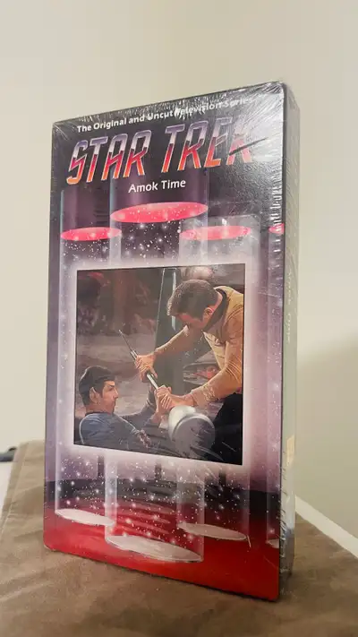 NIB Star Trek Amok Time VHS, View more