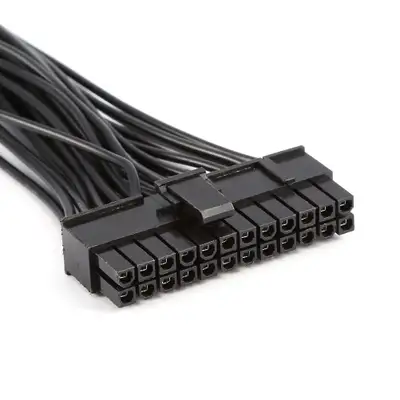 24 Pin Dual Power Supply Adapter Cable For PC ATX Motherboard, View more