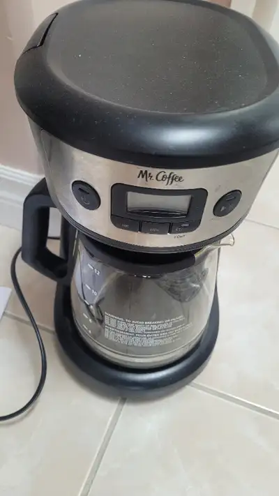 Mr Coffee, 12 cup coffee maker
