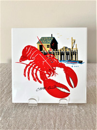 COLLECTIBLE CAPE COD USA WALL HANGING TILE