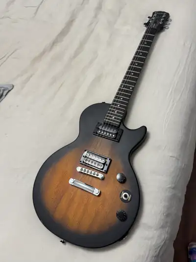 Epiphone Les Paul Special Electric Guitar and Line 6 Amp, View more