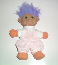 Vintage Soma 1992 Plush 12 Inch Glo Troll Doll