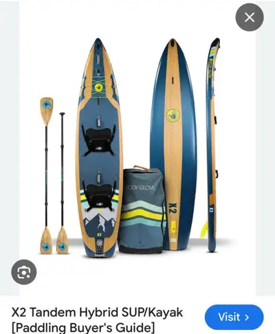 New online for $1499 usd Have 2 available Our price $600 each Comes w large backpack to carry everyt...