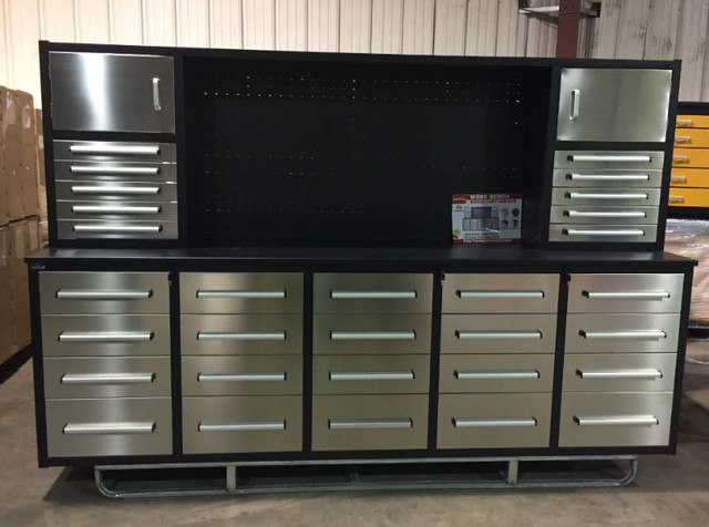 Heavy-Duty Stainless Workbench Industrial 10FT-30D in Other in Oshawa / Durham Region