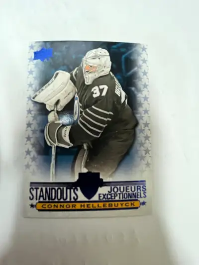 Connor Hellebuyck 2020-21 Upper Deck Tim Hortons Standouts #AS-8, View more