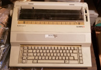 Electronic typewriter