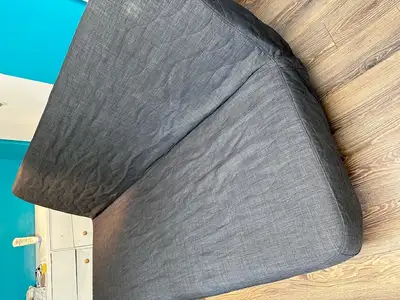 baby bed/un lit de bebe   IKEA sofa bed./ un canape-lit IKEA, View more