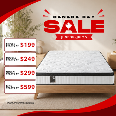 Mattress Sale Canada Day | Queen, King, Double & Single Mattress, View more