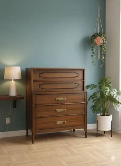 Kent Coffey MCM Tallboy Dresser, View more
