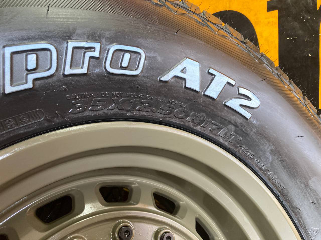 35 JEEP WRANGLER/GLADIATOR BRAND NEW WHEELS 35 12.50 R17LT 5x127 in Tires & Rims in City of Toronto - Image 4