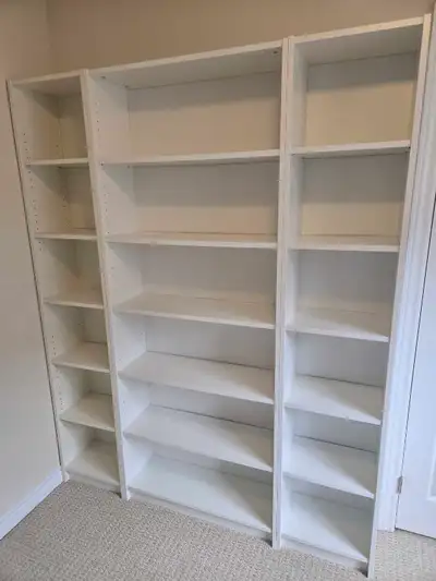 IKEA Billy Bookcases 2 Smaller 1 Larger, View more