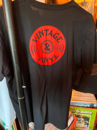 Vintage & Vinyl T-shirts NOW AVAILABLE! Screen Printed Locally!