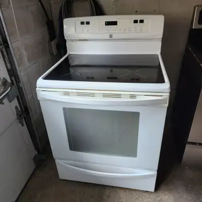 White induction stove electric oven glass top, View more