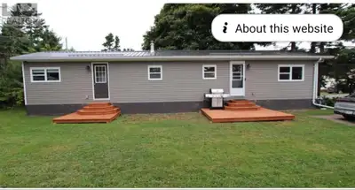 TO BE MOVED $150,000. This fully renovated mini home in Summerside features 2 bedrooms, 1 bathroom,...