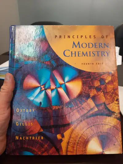 Textbook - Principles of Modern Chemistry - 4th Edition, View more
