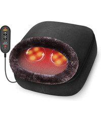 Snailax 2-in-1 Shiatsu Foot and Back Massager with Heat