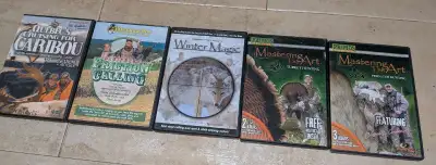 hunting DVDs turkey, predator, caribou, View more
