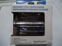 Porte-Papier hygiénique encastré