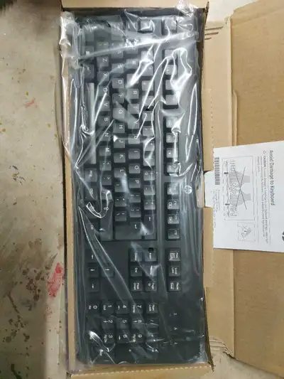 New USB HP Keyboard , View more