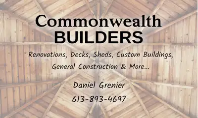 Construction, Renovation, Decks, Sheds, Custom Buildings & more, View more