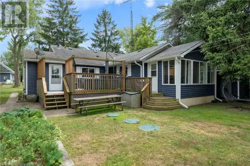 4-season Retreat on sought-after Woodstock Avenue in Long Point, Ontario. Nestled on the north side...