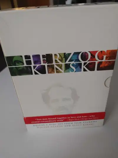 Herzog Kinski Criterion 6 disc DVD box set. Porch pick up. movie film cinema