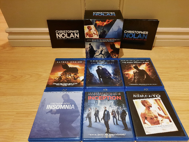 Collection Christopher Nolan (Blu-Ray) dans CD, DVD et Blu-ray  à Ouest de l’Île