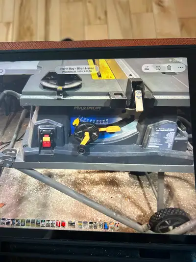 TABLE SAW 10” MASTERCRAFT, View more