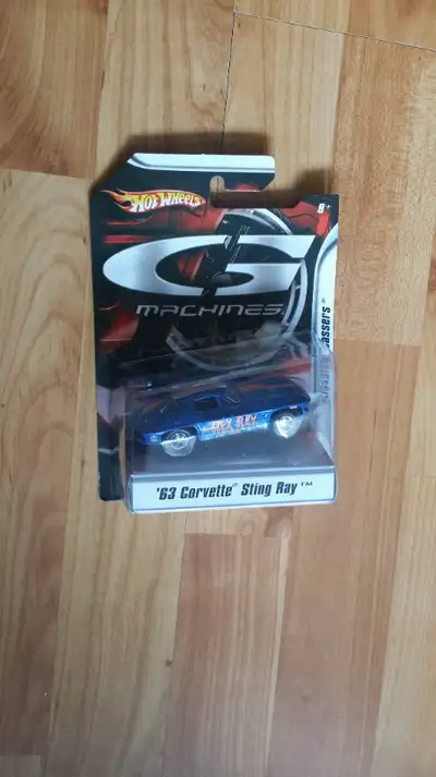 New Carded Hot Wheels G Machines 1963 Corvette Sting Ray