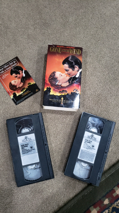 Gone With The Wind - Double VHS Movie Set, View more