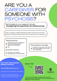 Caregiving for psychosis: An online survey