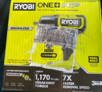 BRAND NEW! Ryobi high torque impact wrench 