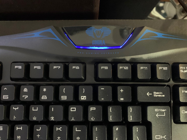 E-Blue Cobra Combatant-X Advanced WASD LED Gaming Keyboard $22 in Mice, Keyboards & Webcams in Markham / York Region - Image 3