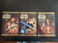 Trilogie Star Wars I, II et III en DVDs Special Edition