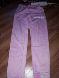 Pink Playboy Track Pants