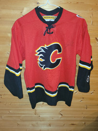 Vintage Calgary Flames Jerome Iginla Koho Hockey Jersey, Size XL