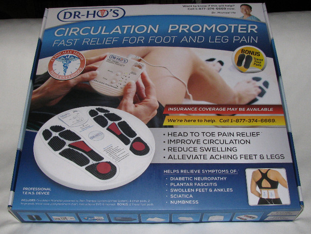 Dr-Ho’s Circulation Promotor Bundle + Extra Replacement Pads NEW in Health & Special Needs in Saint John