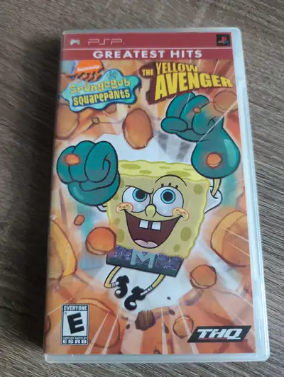 PSP SpongeBob SquarePants: The Yellow Avenger, View more