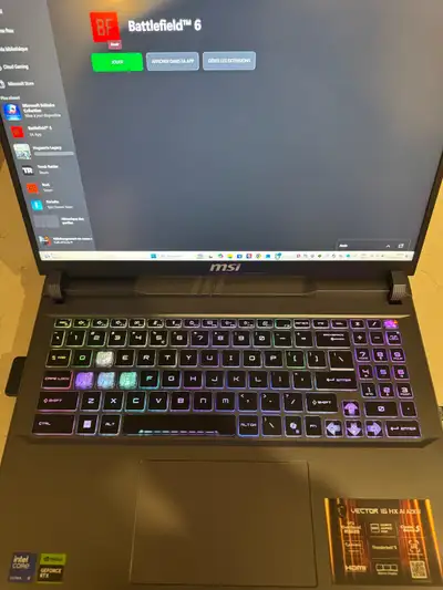 Portable Gamer Msi Vector, View more