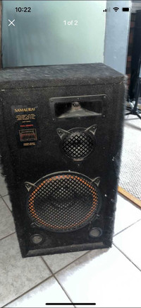 Samaurai speakers 