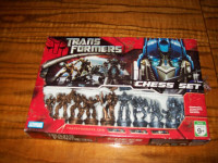 Transformers Chess Set Parker Brothers 2007 New In Box