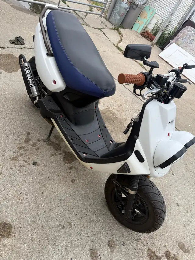 2006 Yamaha Bw’s 50cc in Scooters & Pocket Bikes in Winnipeg - Image 4